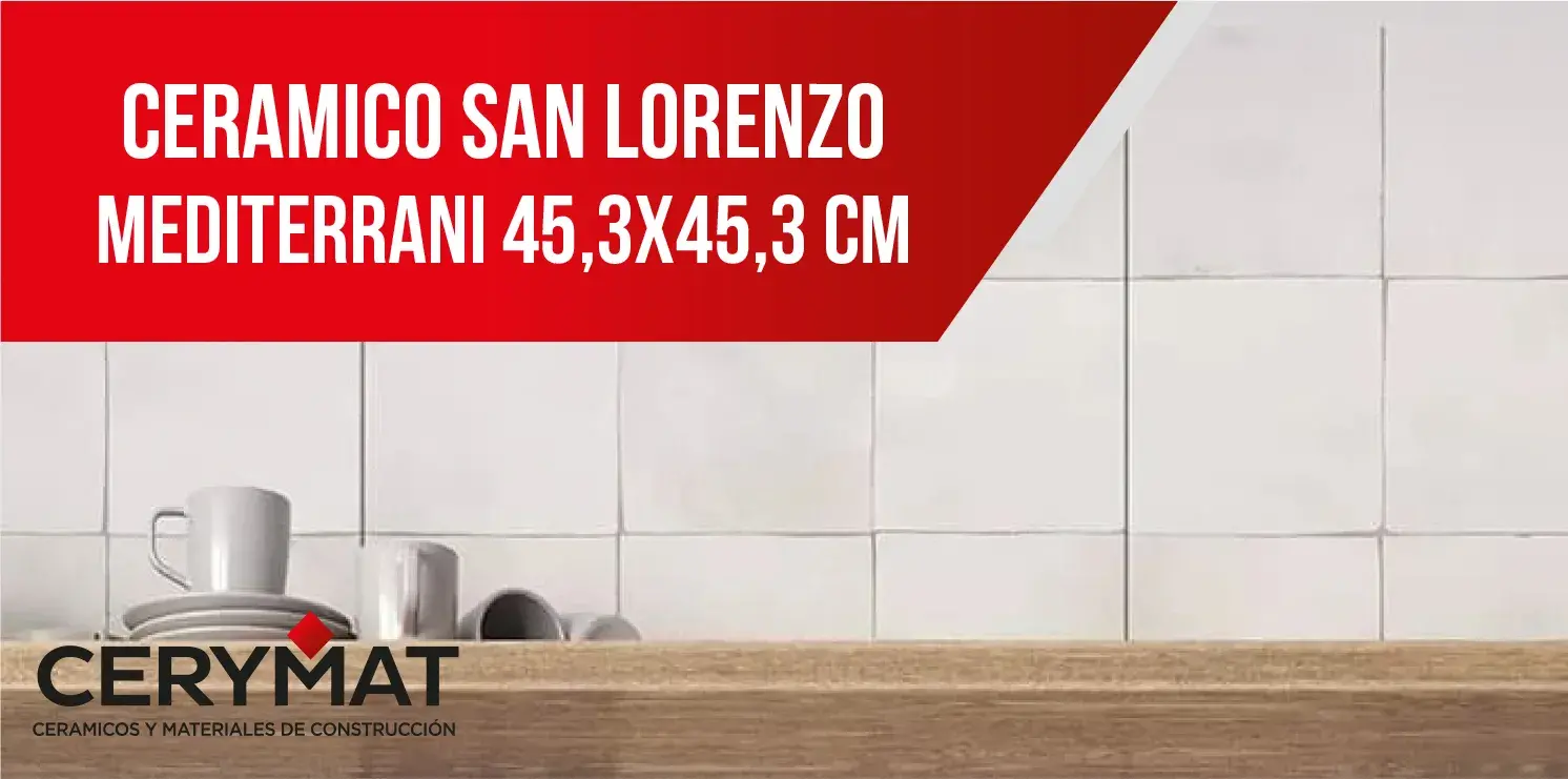 Ceramico San Lorenzo Mediterrani 45,3X45,3 Cj.2,05 M2
