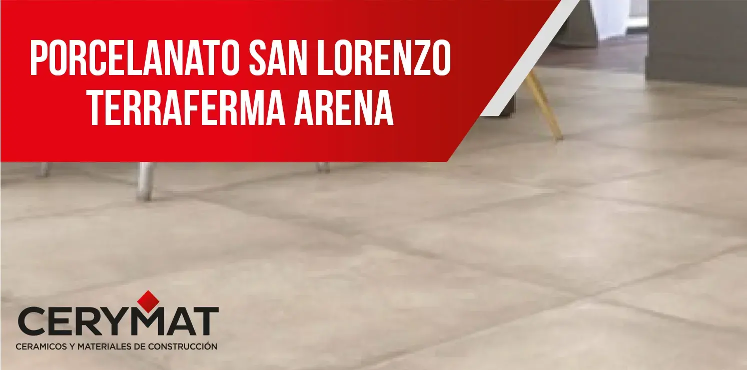 Porcelanato Rectificado San Lorenzo Terraferma Arena 57,7 X 57,7 Cj. 1,35