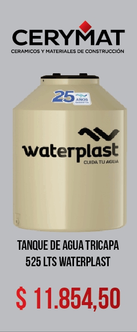 Tanque de Agua Tricapa 525 Lts Waterplast