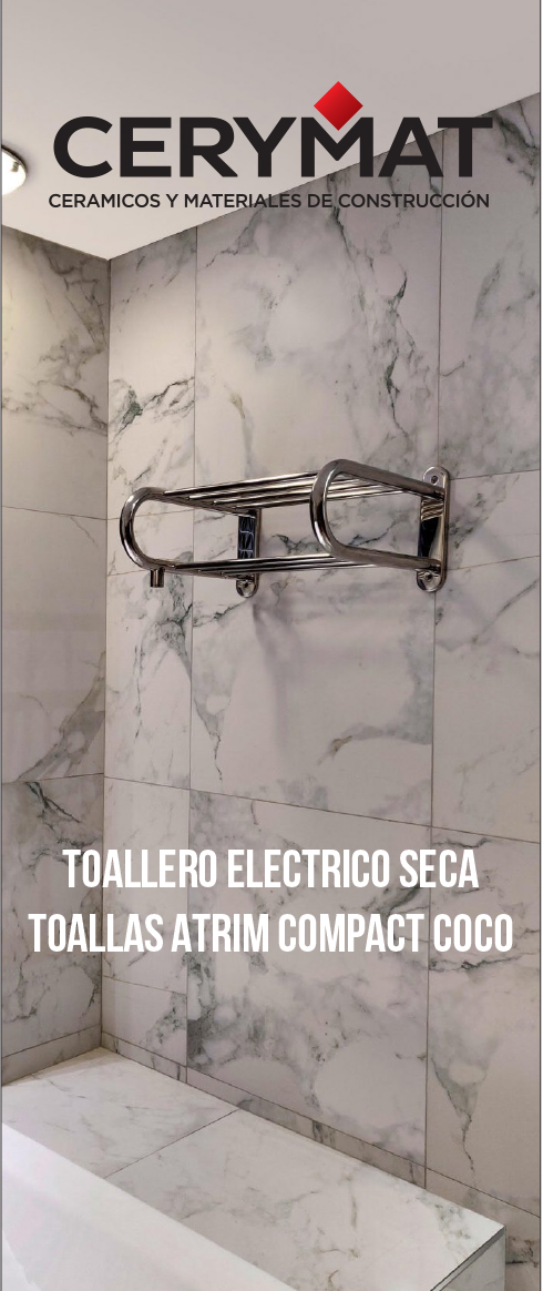 Toallero Electrico Seca Toallas Atrim Compact Coco 1007