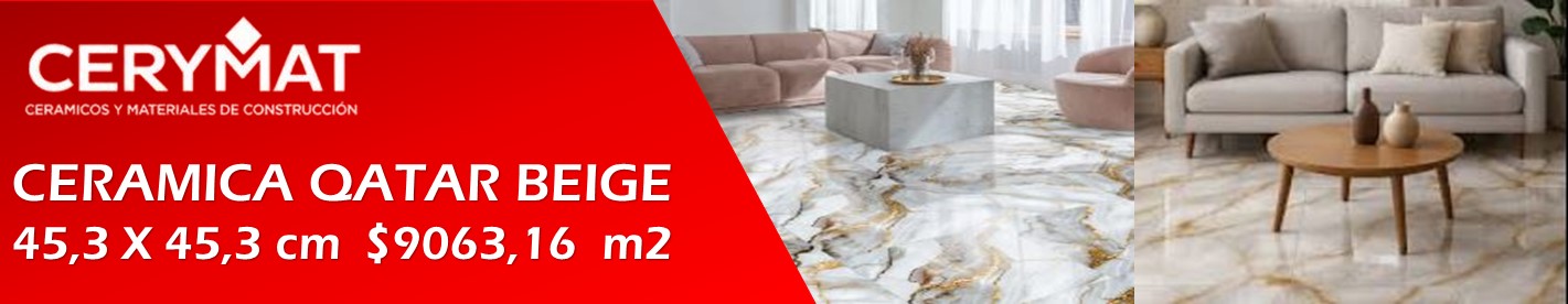 Qatar Beige 45.3 x 45.3 CJ. 2.25 m2