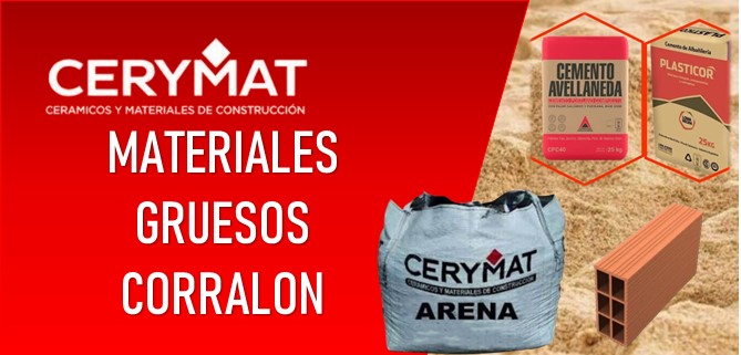 Materiales gruesos 