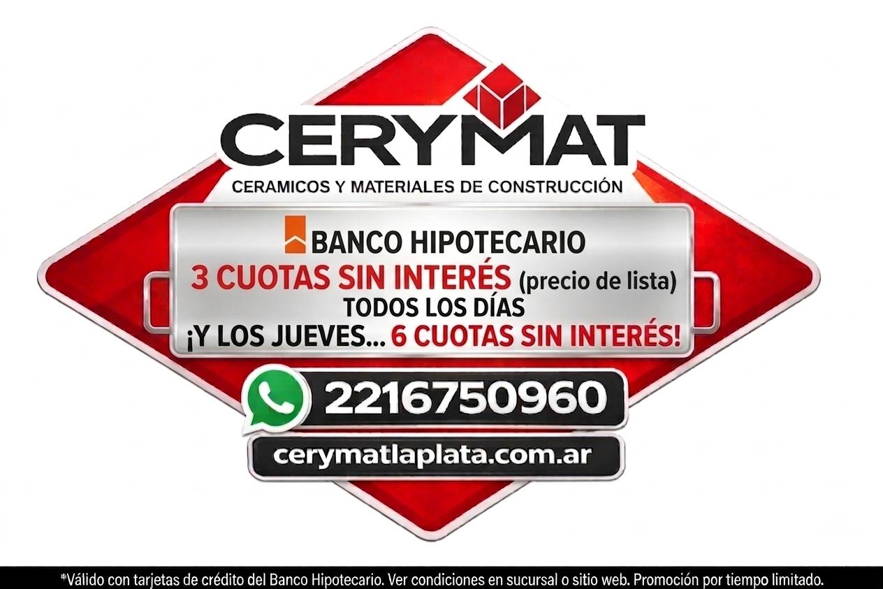 Promo Hipotecario 3 y 6 cuotas