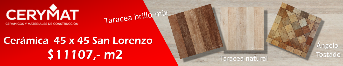 Cerámicas 45 x 45