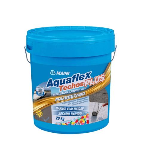 Membrana Liquida Mapei Aquaflex Techos Plus X 5 Kgs Blanco