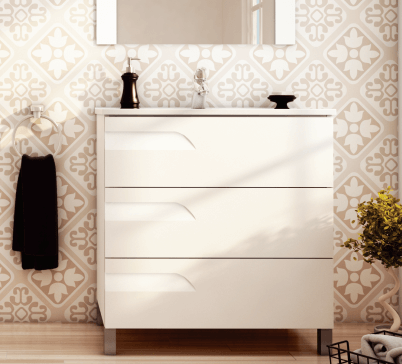 Vanitory Schneider Rivo Blanco 100cm 