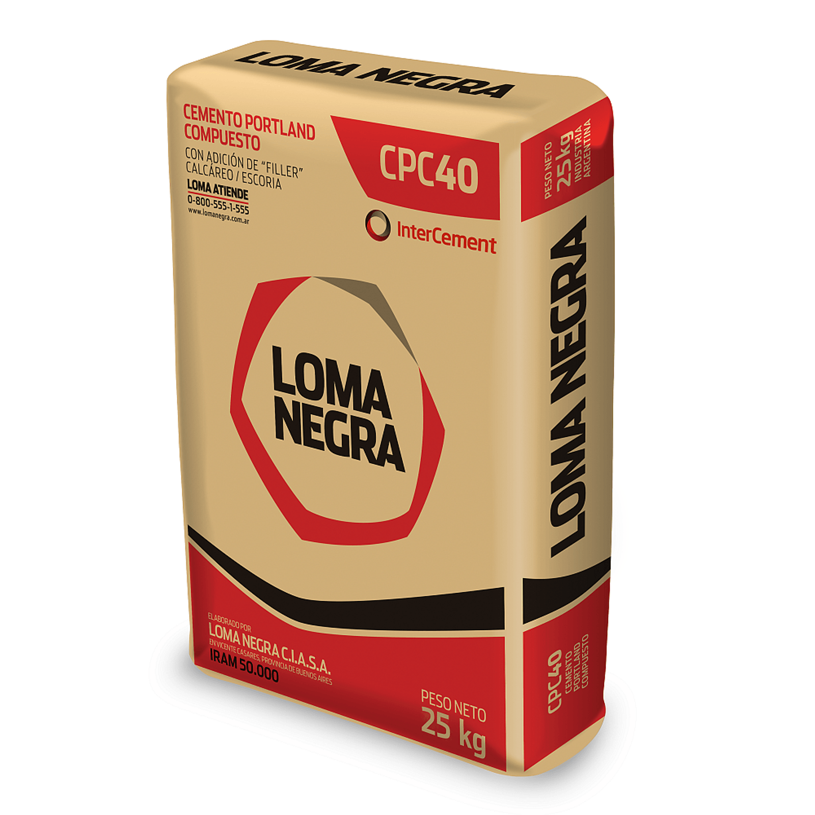 Cemento Loma Negra 25 kgs